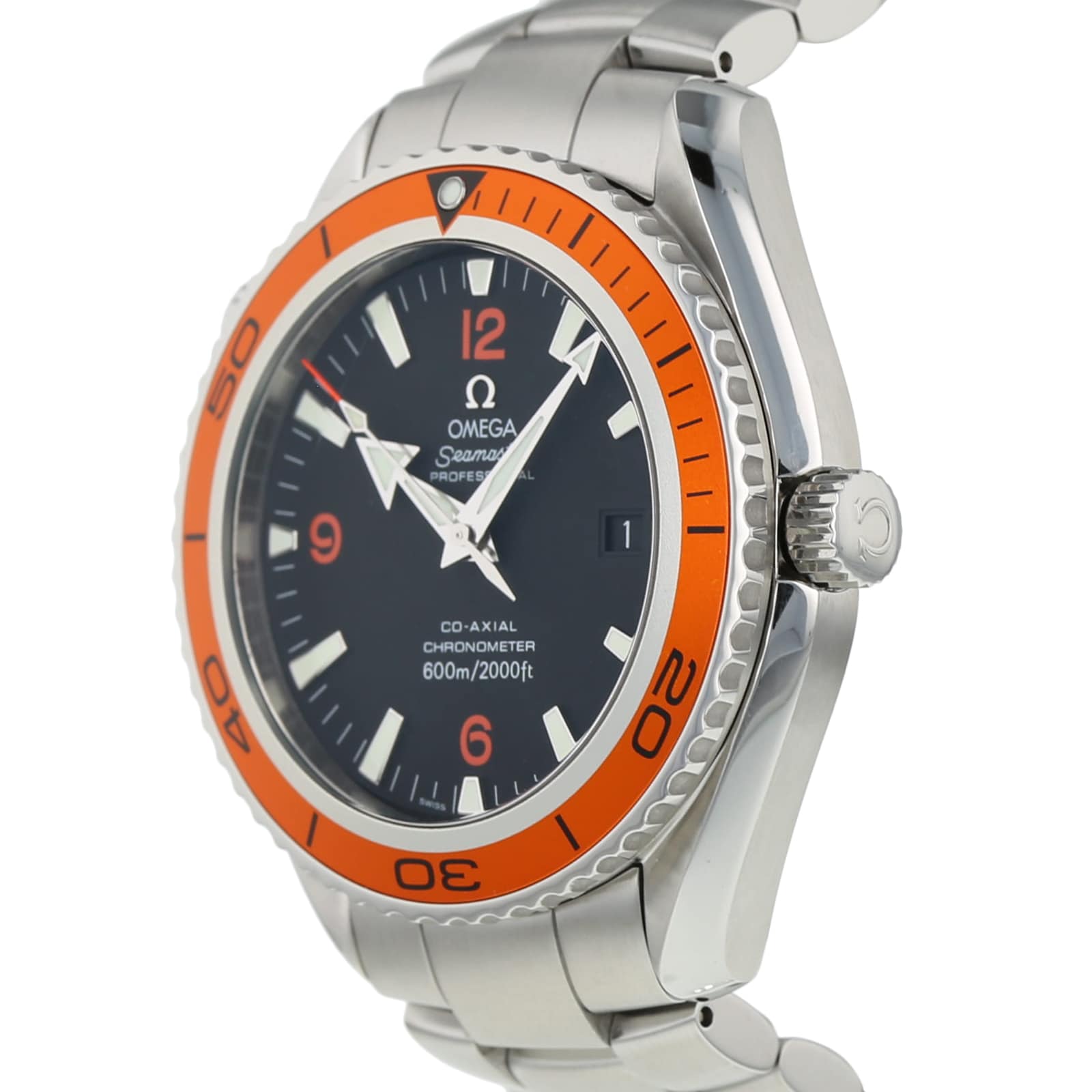 Pre-Owned Omega Seamaster Planet Ocean Mens Watch 2208.50.00