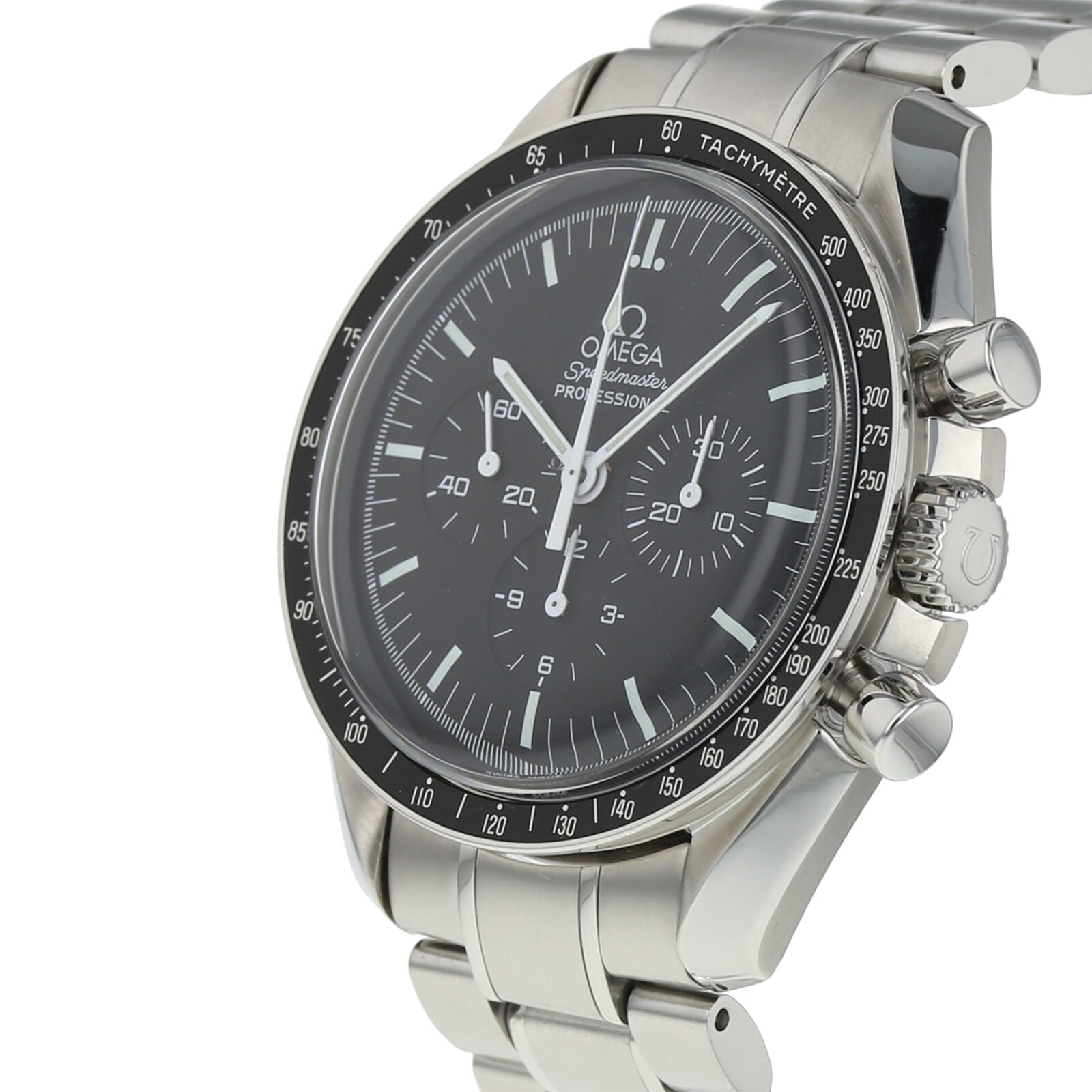 Pre-Owned Omega Speedmaster Moonwatch Chronograph Mens Watch 3570.50.00