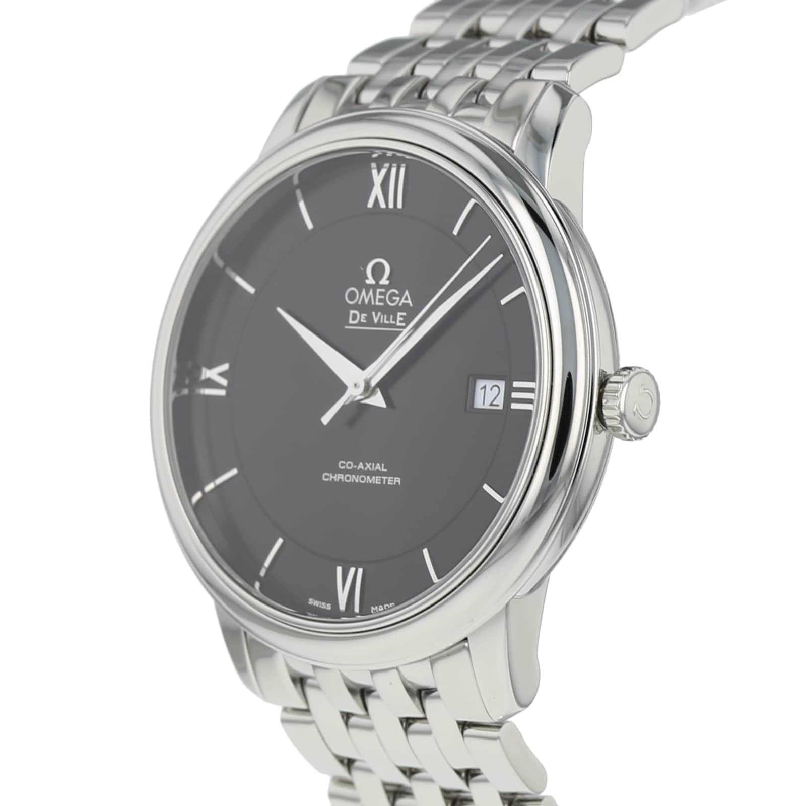 Pre-Owned Omega De Ville Prestige Mens Watch 424.10.40.20.01.001