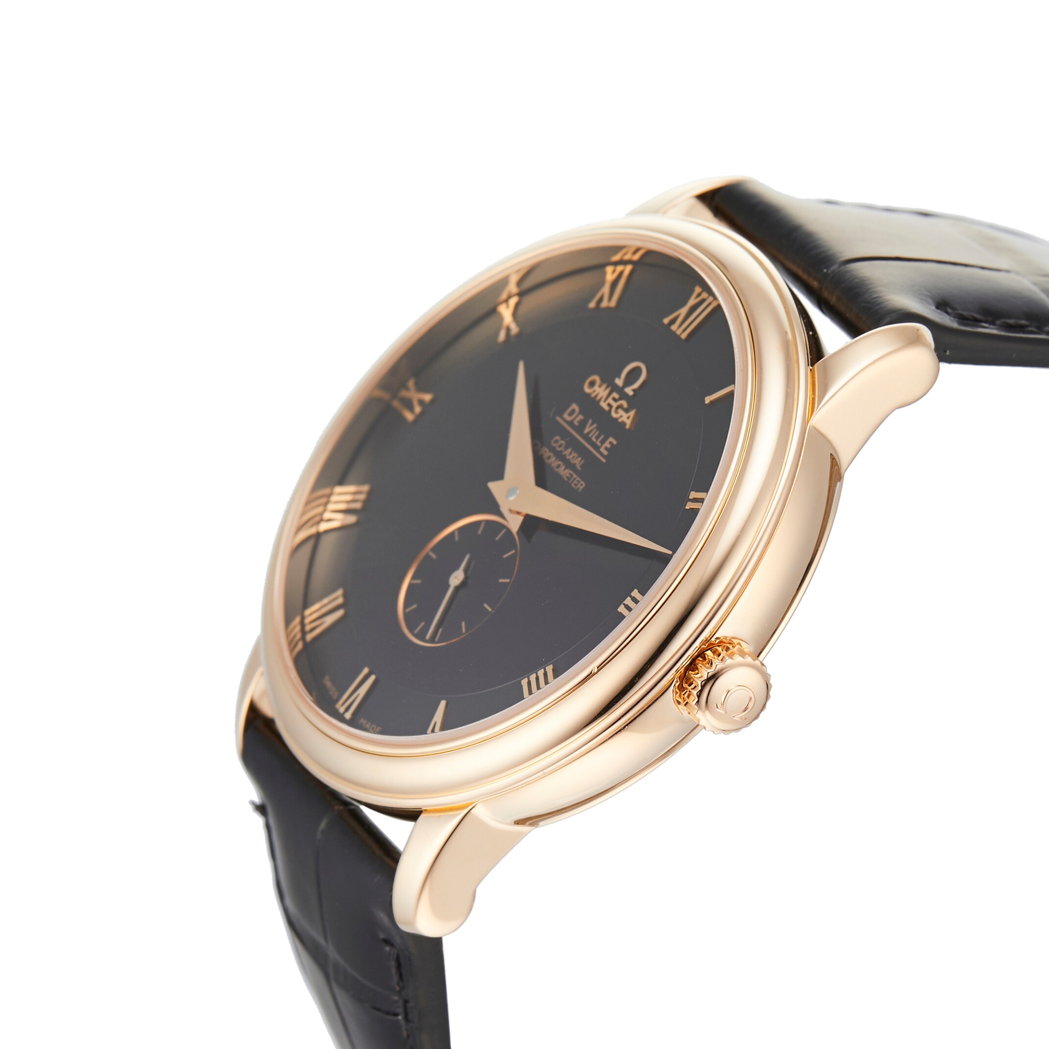 Pre-Owned Omega De Ville Prestige Mens Watch 4614.50.01