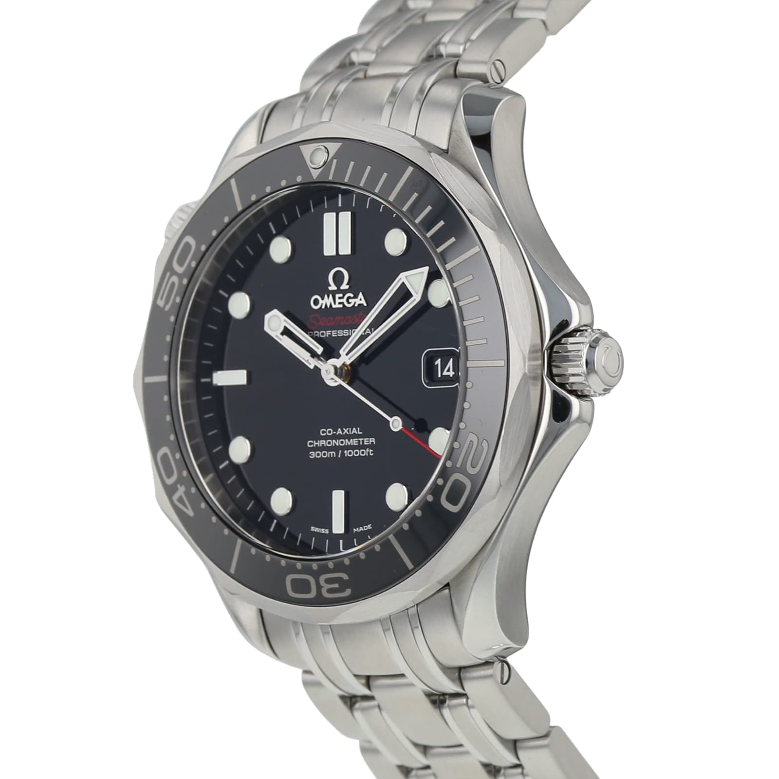 Pre-Owned Omega Seamaster Diver 300M Mens Watch 212.30.41.20.01.003