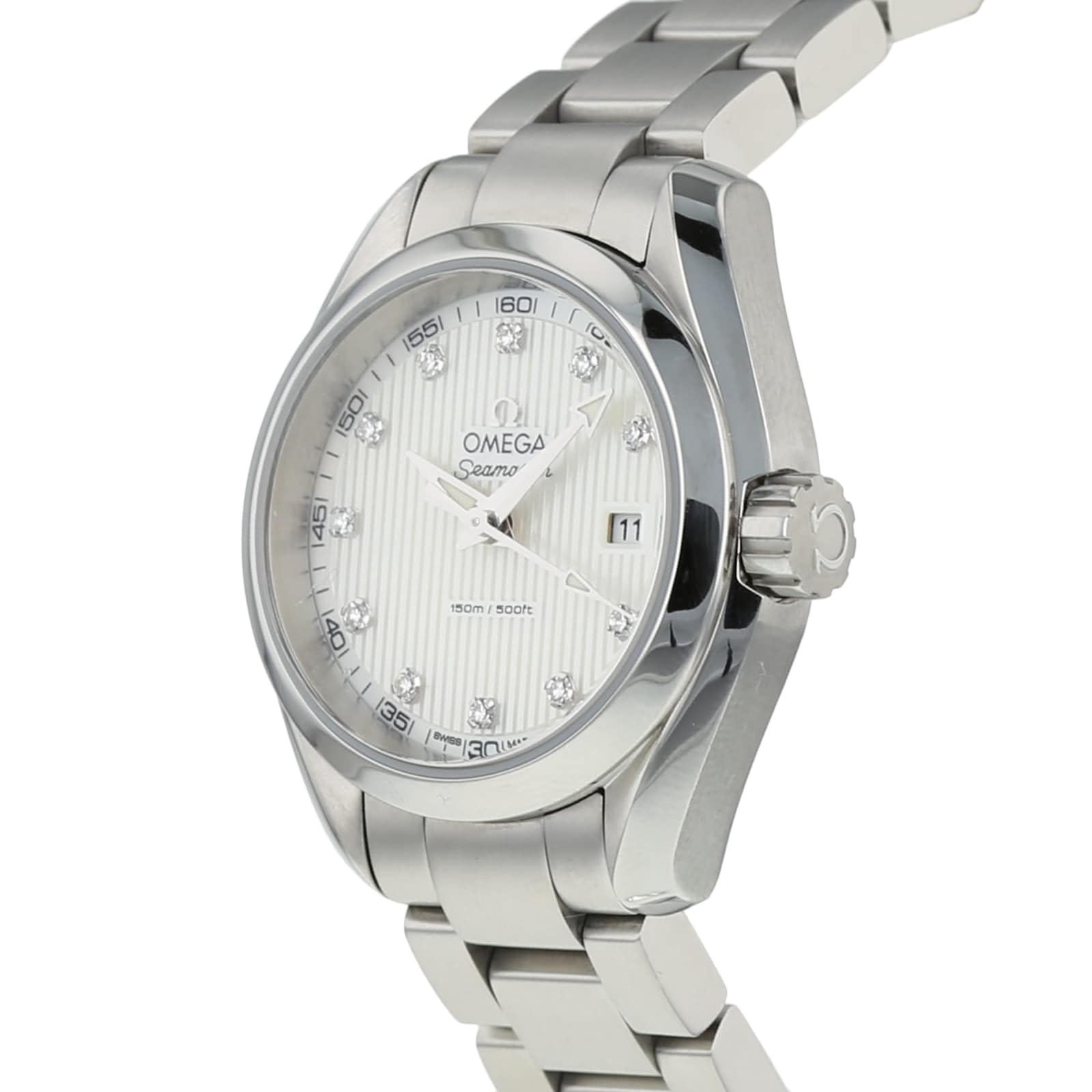 Pre-Owned Omega Seamaster Aqua Terra Ladies Watch 231.10.30.60.55.001