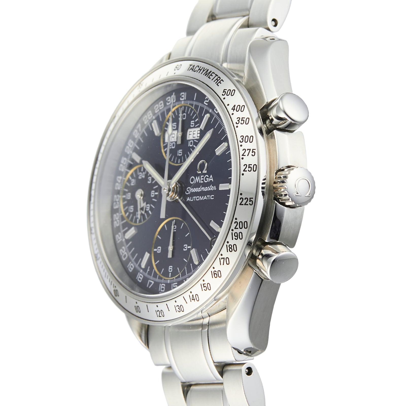 Pre-Owned Omega Speedmaster Day-Date Mens Watch 3523.30.00