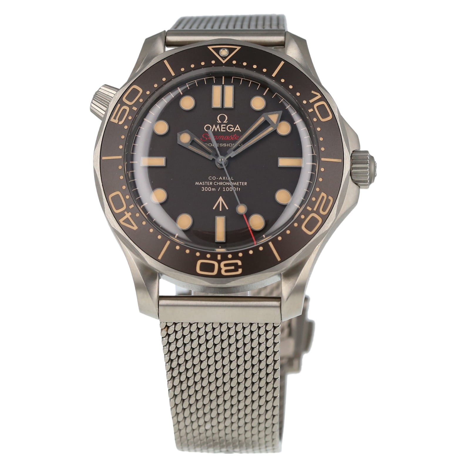 Pre-Owned Omega Seamaster Diver 300M '007 Edition' Mens Watch 210.90.42.20.01.001