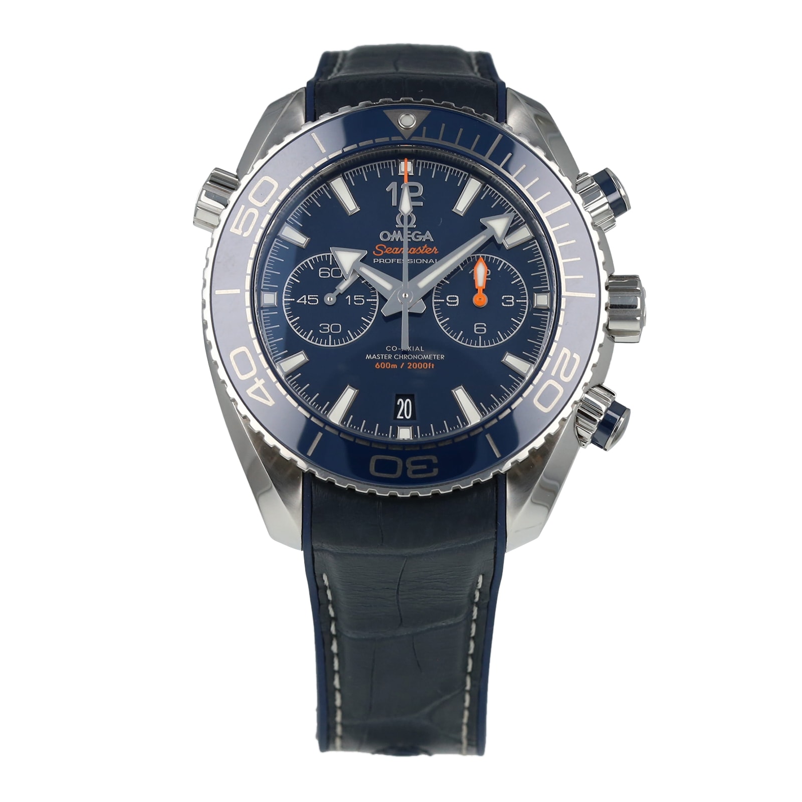 Pre-Owned Omega Seamaster Planet Ocean 600M Mens Watch 215.30.46.51.03.001