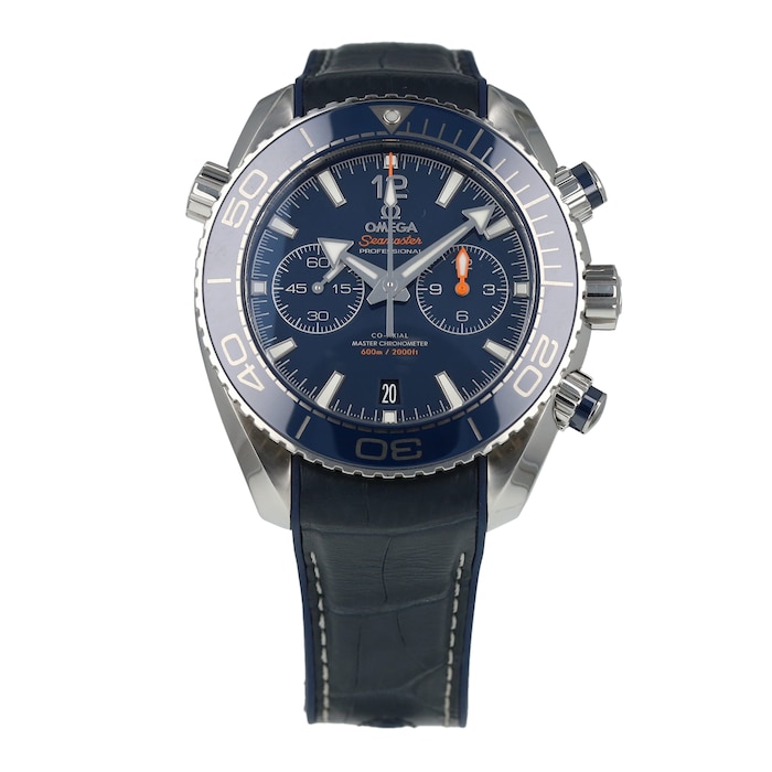 Pre-Owned Omega Pre-Owned Omega Seamaster Planet Ocean 600M Mens Watch 215.30.46.51.03.001
