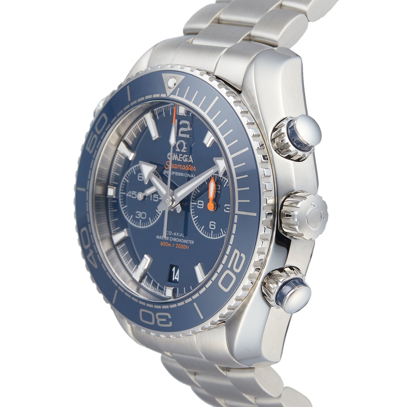Pre-Owned Omega Seamaster Planet Ocean Mens Watch 215.30.46.51.03.001