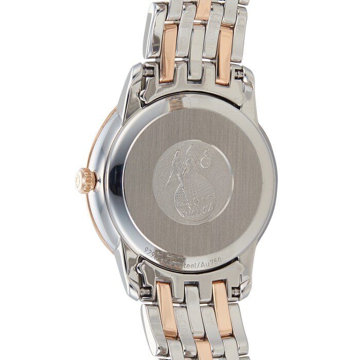 Pre-Owned Omega Pre-Owned Omega De Ville Prestige 'Butterfly' Ladies Watch 424.20.27.60.52.002