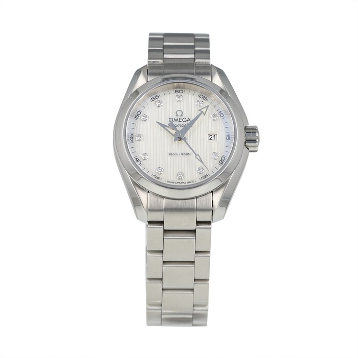 Pre-Owned Omega Pre-Owned Omega Seamaster Aqua Terra Ladies Watch 231.10.30.60.55.001