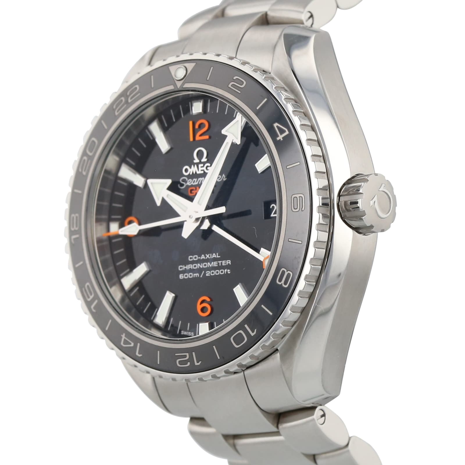 Pre-Owned Omega Seamaster Planet Ocean GMT Mens Watch 232.30.44.22.01.002