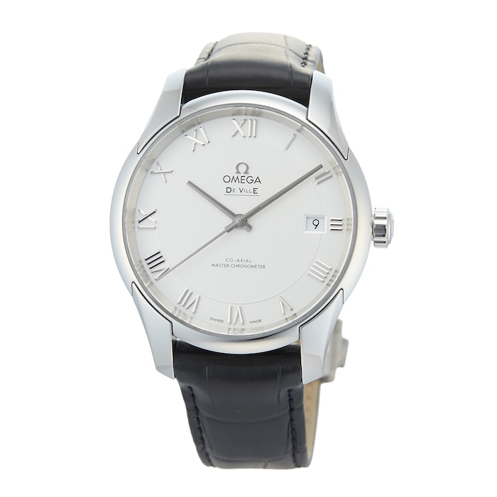 Pre-Owned Omega Pre-Owned Omega De Ville Hour Vision Mens Watch 433.13.41.21.02.001