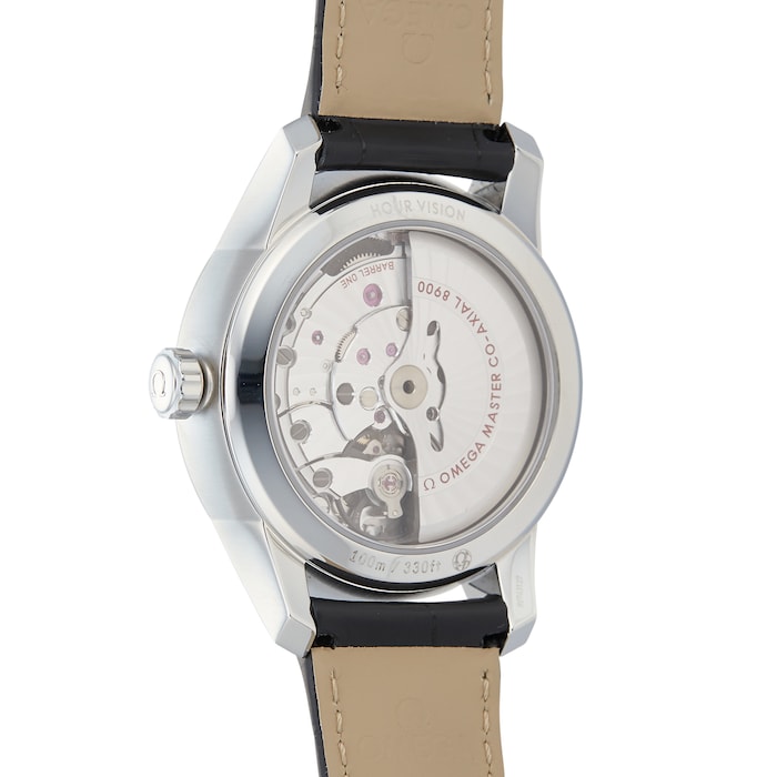 Pre-Owned Omega De Ville Hour Vision Mens Watch 433.13.41.21.02.001