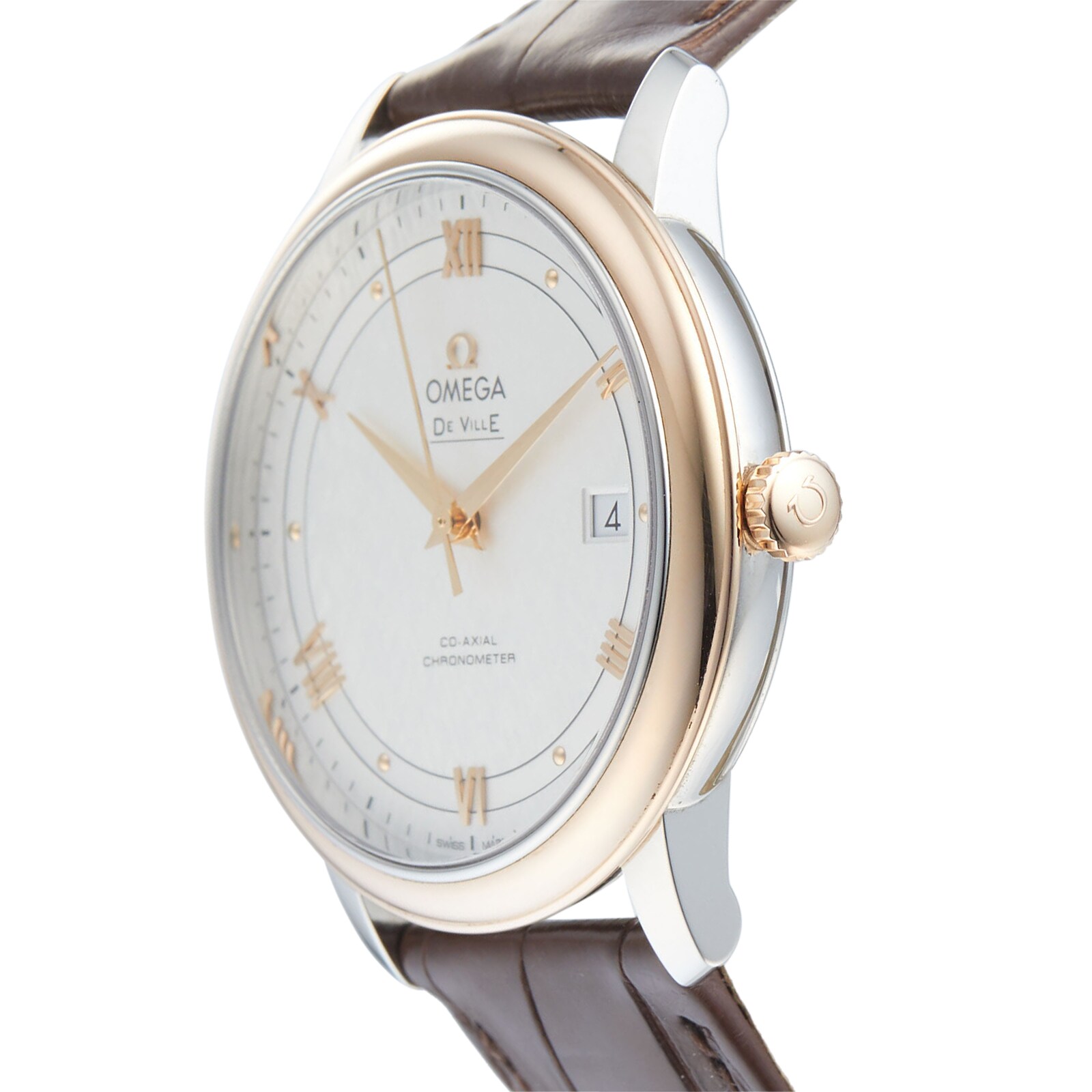 Pre-Owned Omega De Ville Prestige Mens Watch 424.23.40.20.02.002