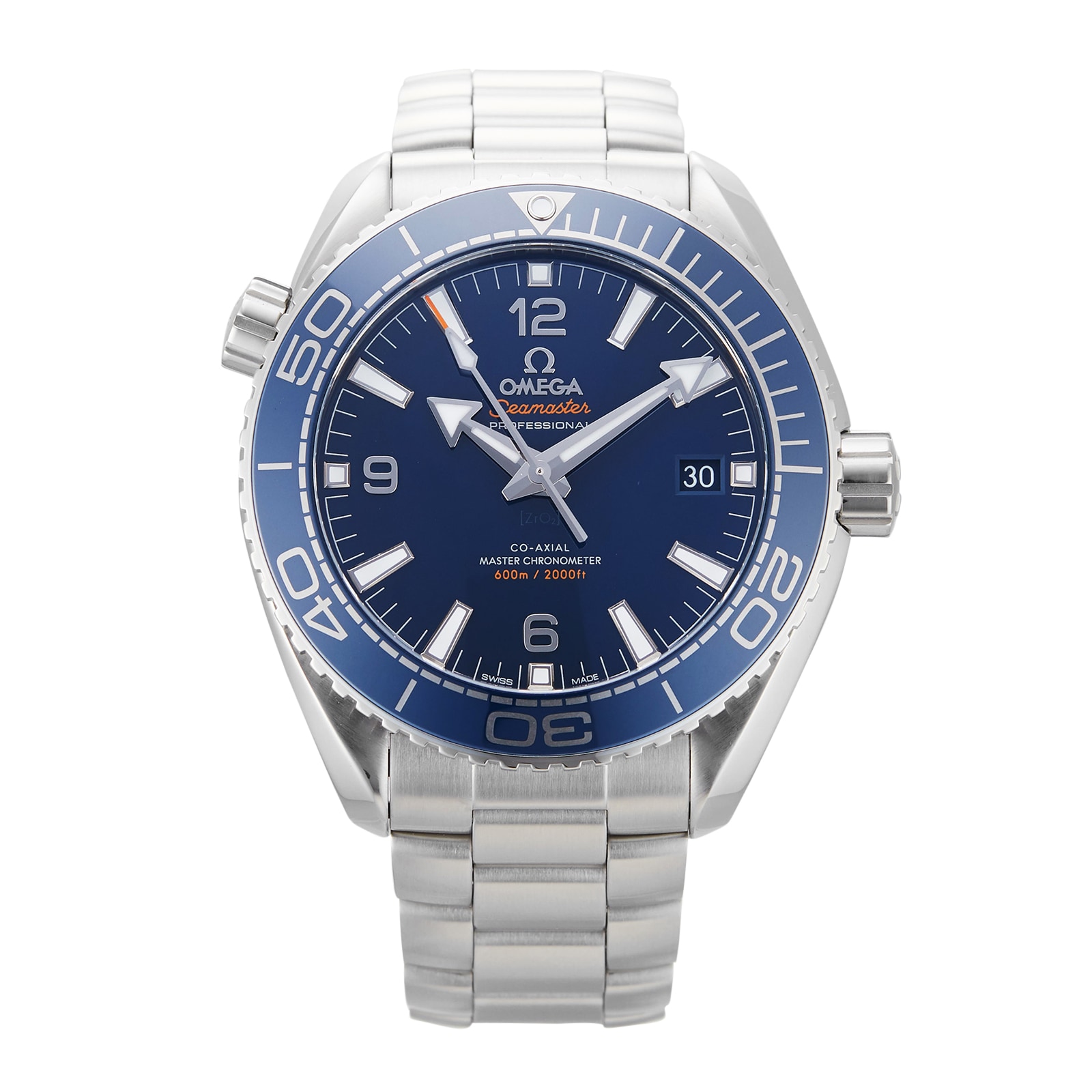 Pre-Owned Omega Seamaster Planet Ocean Mens Watch 215.30.44.21.03.001