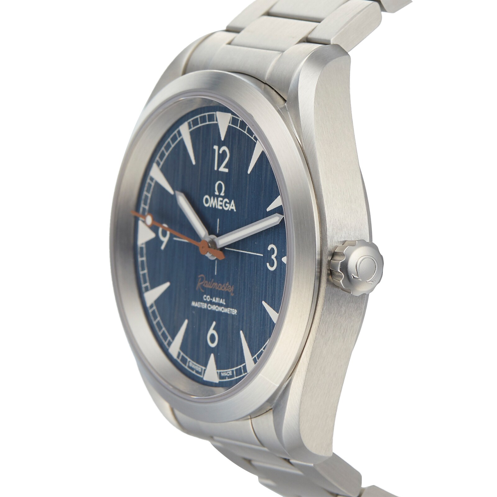 Pre-Owned Omega Railmaster Mens Watch 220.10.40.20.03.001