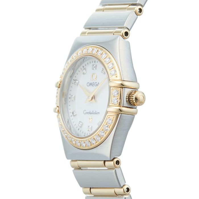 Pre-Owned Omega Pre-Owned Omega Constellation Mini Ladies Watch 1267.75.00