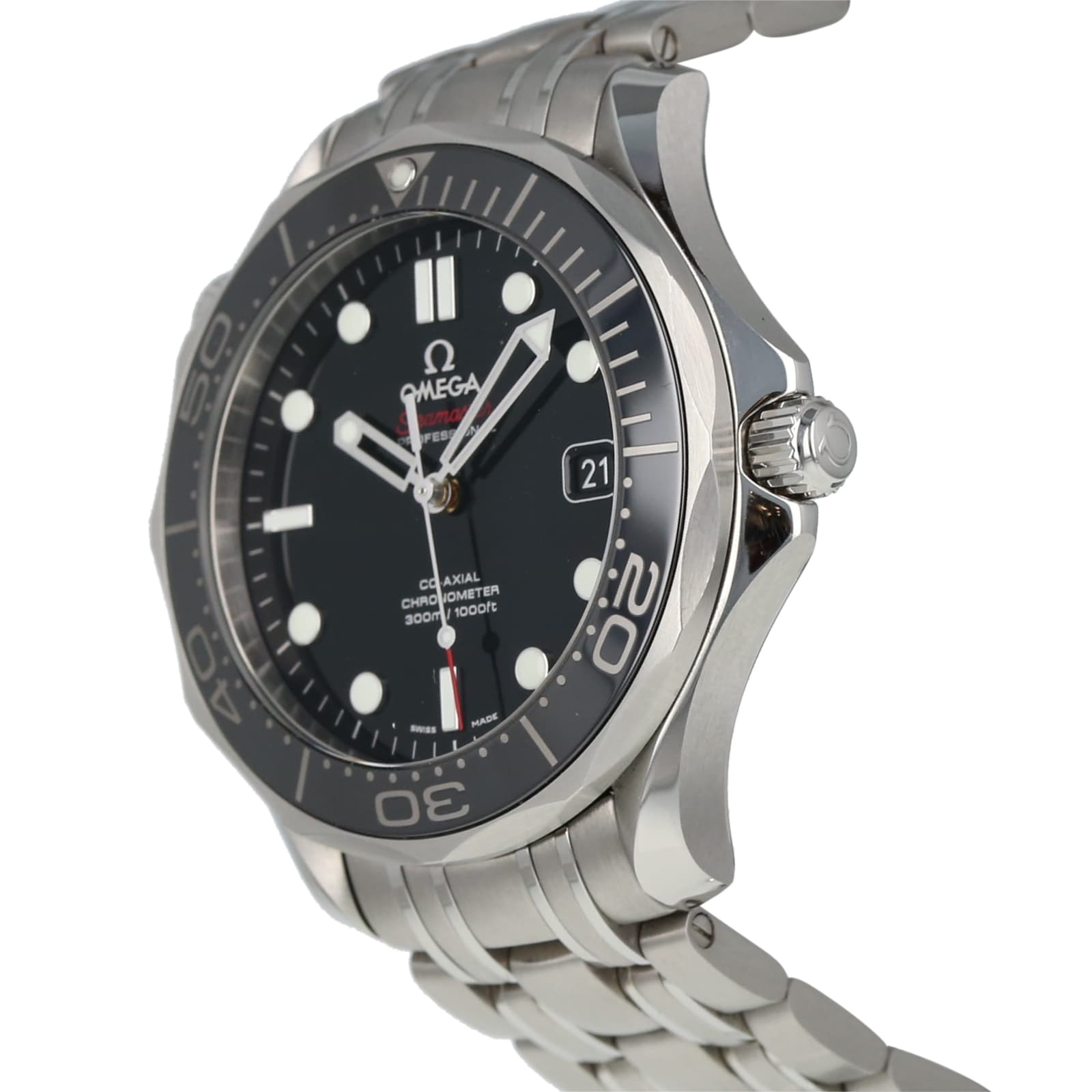 Pre-Owned Omega Seamaster Diver 300M Mens Watch 212.30.41.20.01.003