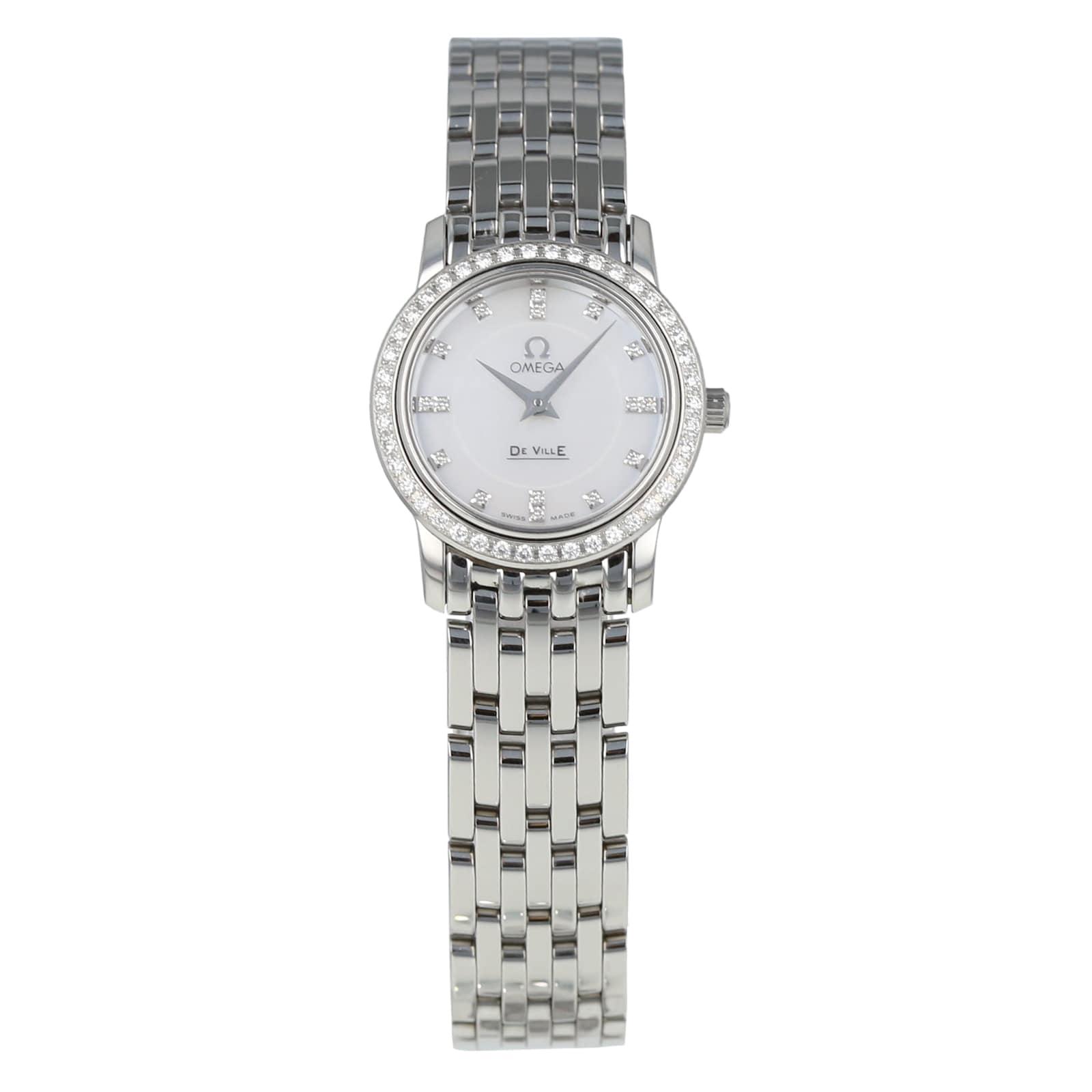 Omega de ville prestige on sale diamond