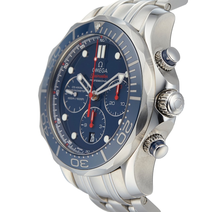 Pre-Owned Omega Seamaster Diver 300M Mens Watch 212.30.44.50.03.001