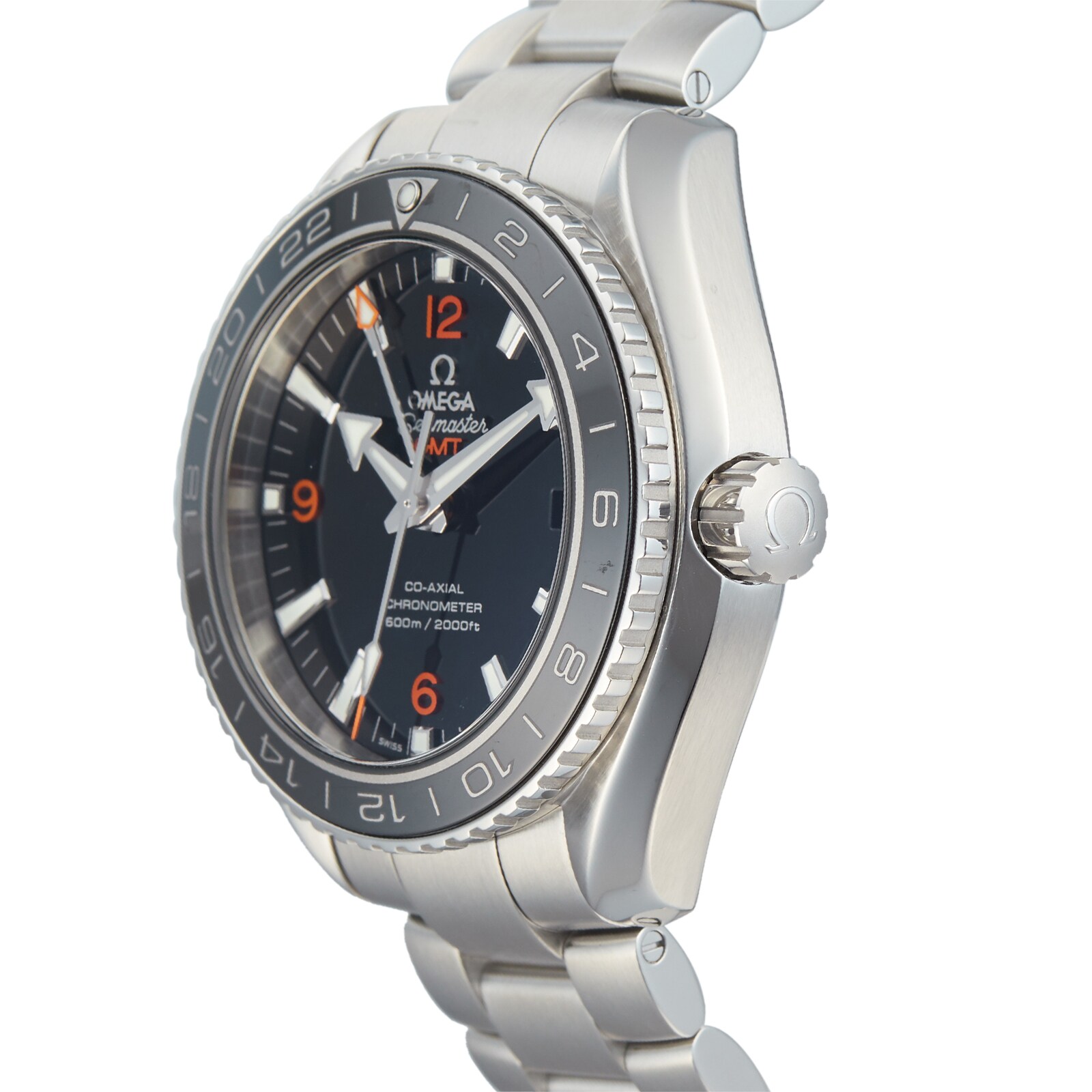 Pre-Owned Omega Seamaster Planet Ocean GMT Mens Watch 232.30.44.22.01.002