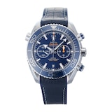 Pre-Owned Omega Seamaster Planet Ocean Blue Steel Mens Watch 215.33.46.51.03.001