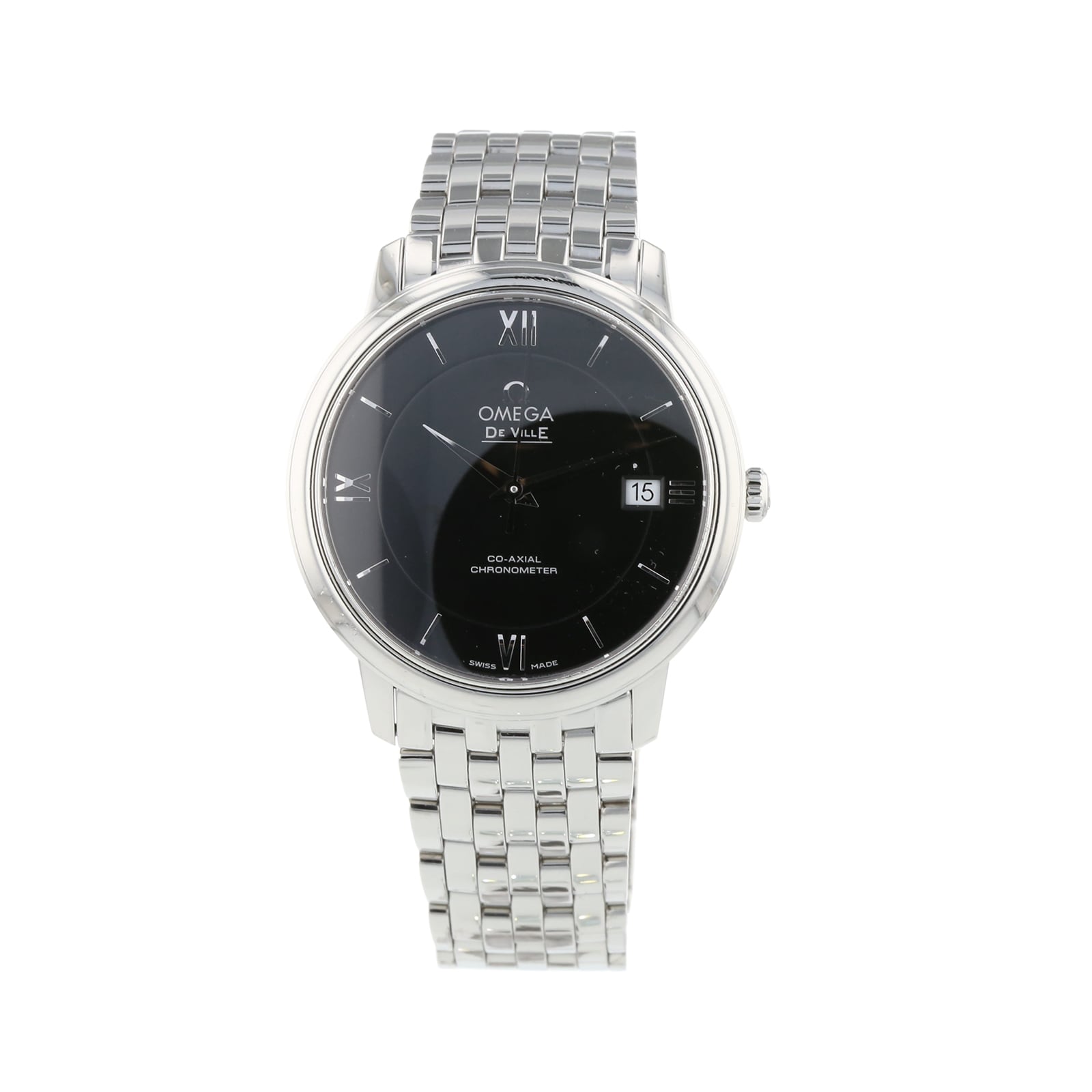 Pre-Owned Omega De Ville Prestige Mens Watch 424.10.37.20.01.001