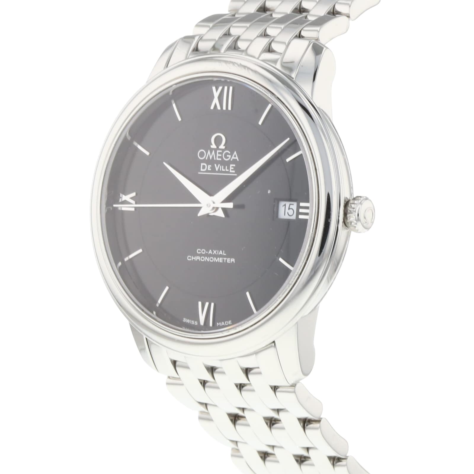 Pre-Owned Omega De Ville Prestige Mens Watch 424.10.37.20.01.001
