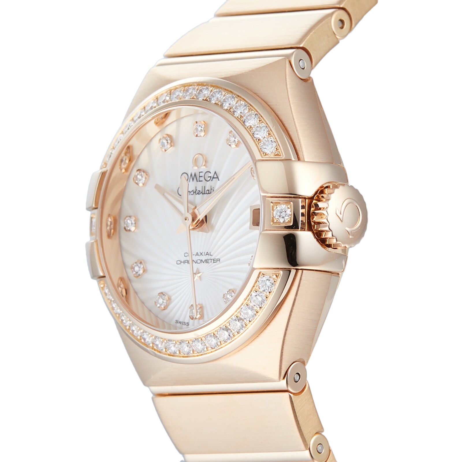 Pre-Owned Omega Constellation Ladies Watch 123.55.27.20.55.001