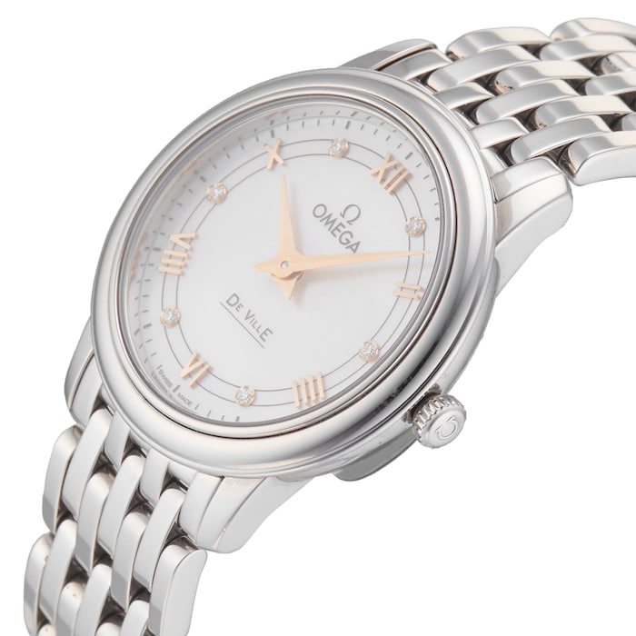 Pre-Owned Omega De Ville Prestige Ladies Watch 424.10.27.60.55.001