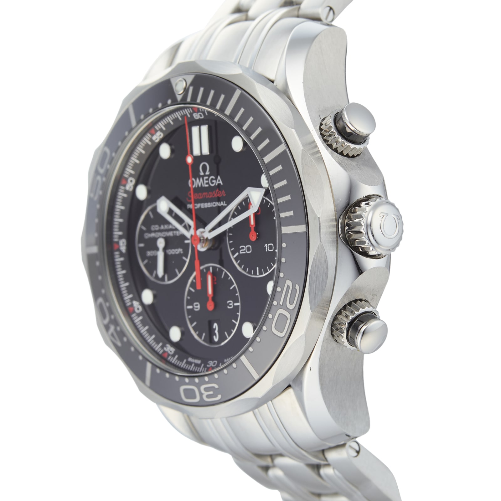 Pre-Owned Omega Seamaster Diver 300M Mens Watch 212.30.44.50.01.001
