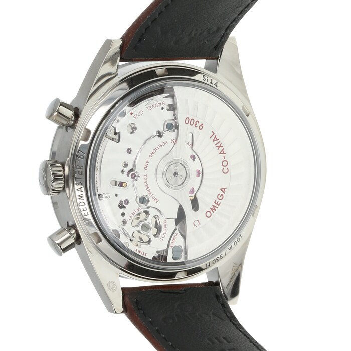 Pre-Owned Omega Speedmaster White Titanium Mens Watch 331.92.42.51.04.001