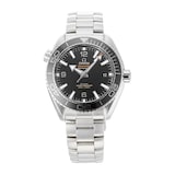 Pre-Owned Omega Seamaster Planet Ocean Black Steel Mens Watch 215.30.44.21.01.001