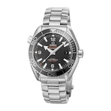 Pre-Owned Omega Seamaster Planet Ocean Black Steel Mens Watch 215.30.44.21.01.001