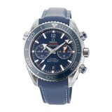Pre-Owned Omega Seamaster Planet Ocean Blue Titanium Mens Watch 232.92.46.51.03.001
