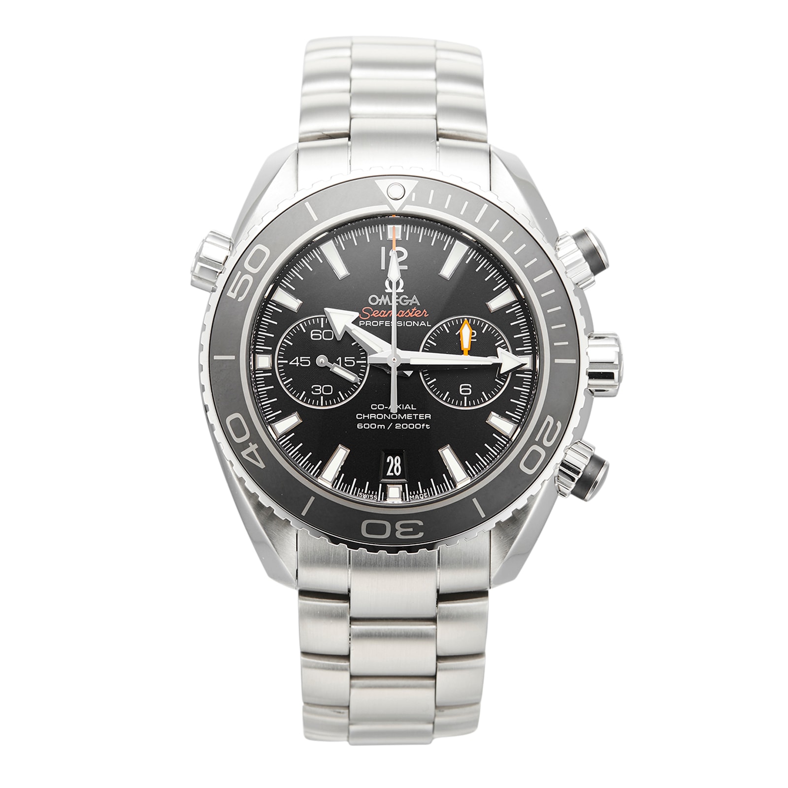 Pre-Owned Omega Seamaster Planet Ocean 600M Mens Watch 232.30.46.51.01.001