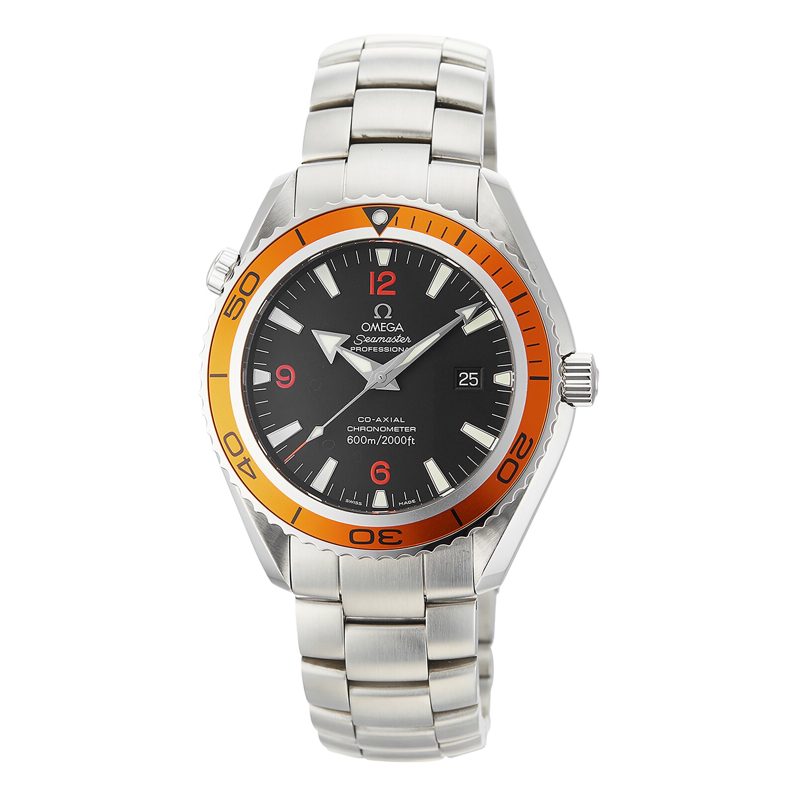 Pre-Owned Omega Seamaster Planet Ocean Mens Watch 2208.50.00