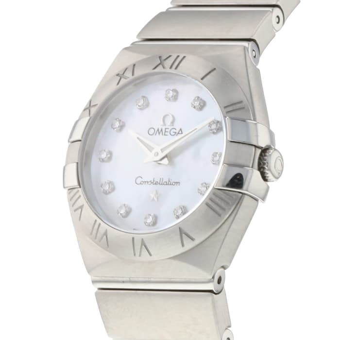 Pre-Owned Omega Pre-Owned Omega Constellation Ladies Watch 123.10.24.60.55.001