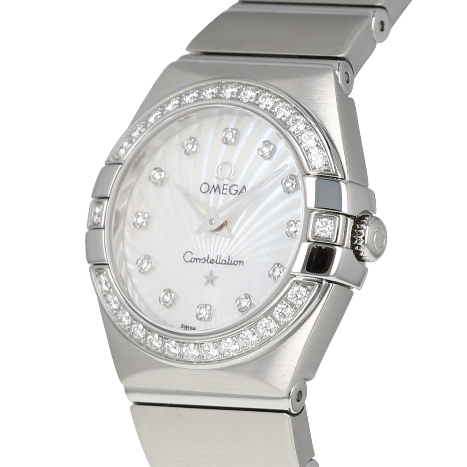 Pre-Owned Omega Constellation Ladies Watch 123.15.24.60.55.002