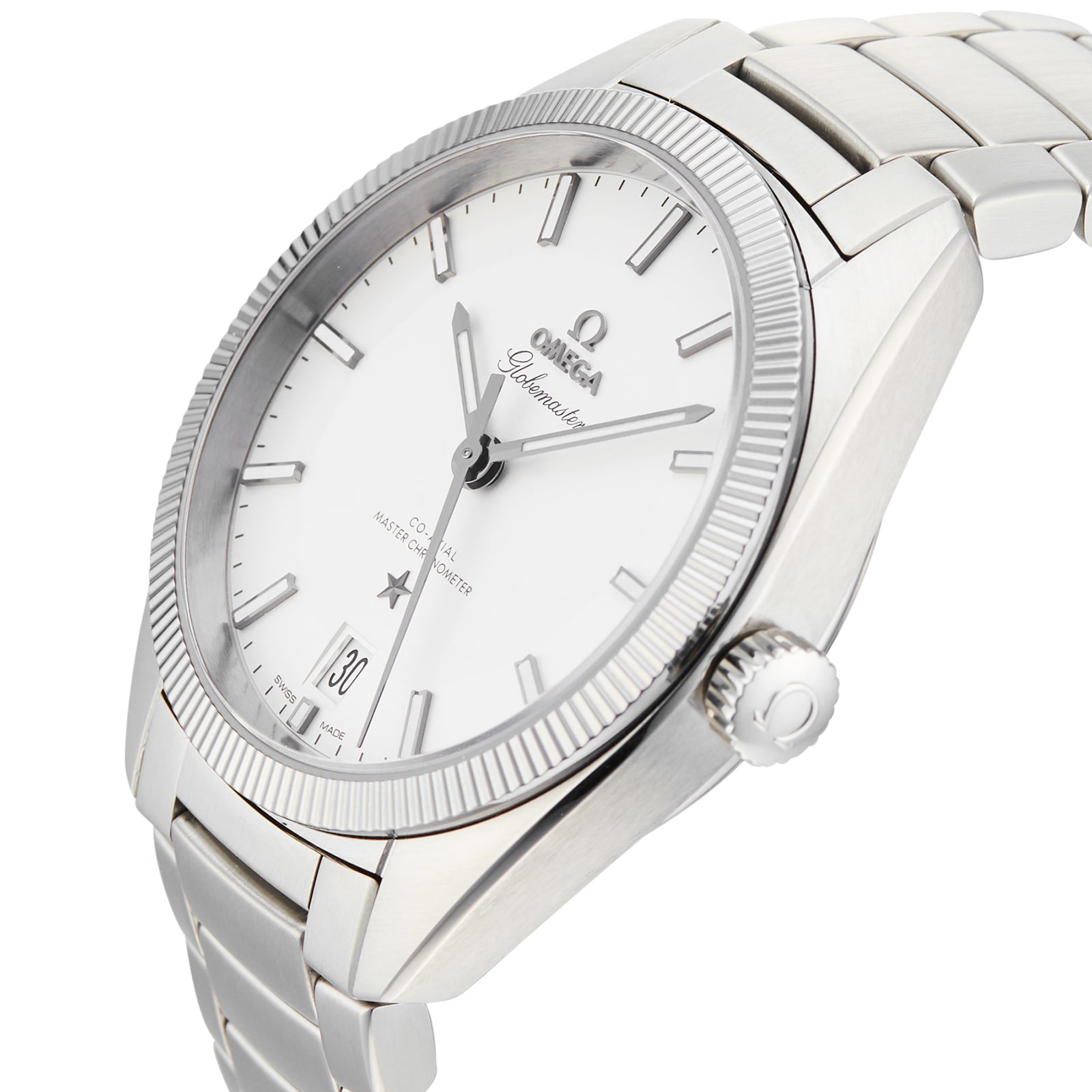 Omega hotsell globemaster white