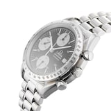 Pre-Owned Omega Speedmaster Date Black Steel Mens Watch 3511.50.00