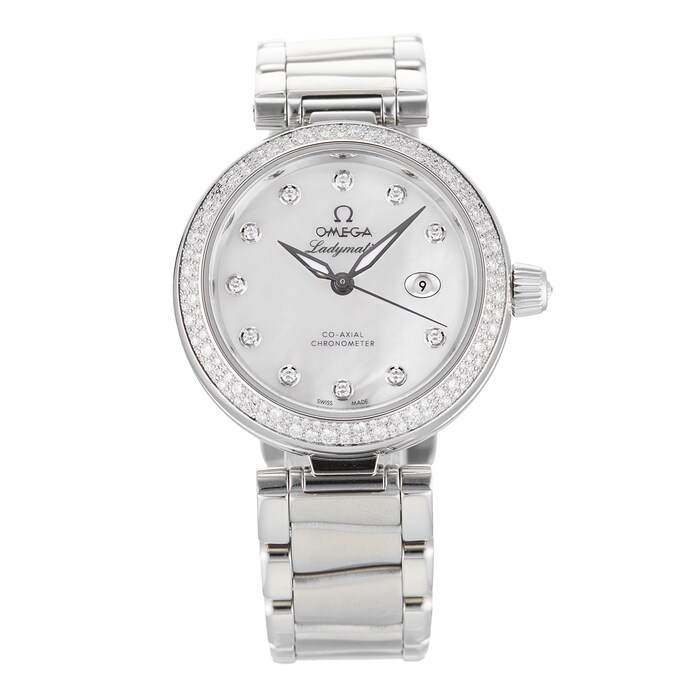 Pre-Owned Omega Pre-Owned Omega De Ville Ladymatic Ladies Watch 425.35.34.20.55.002