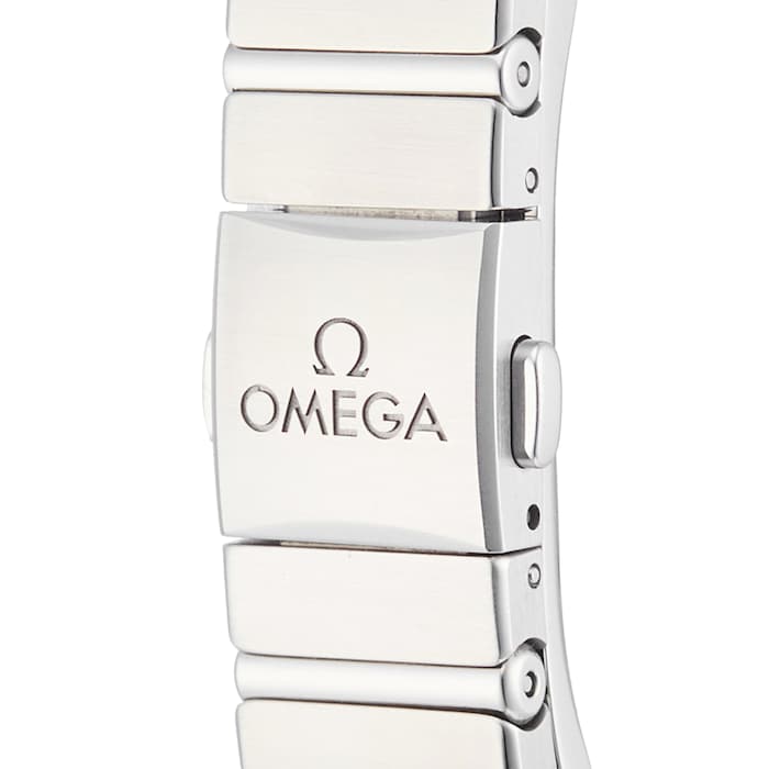 Pre-Owned Omega Pre-Owned Omega Constellation Steel Diamonds Ladies Watch 131.10.25.60.55.001