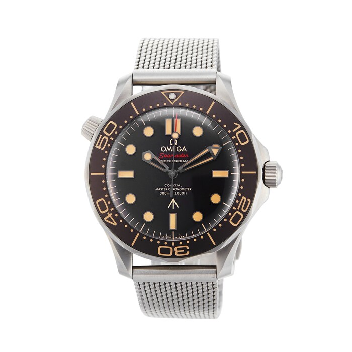 Pre-Owned Omega Pre-Owned Omega Seamaster Diver 007 Edition Mens Watch 210.90.42.20.01.001