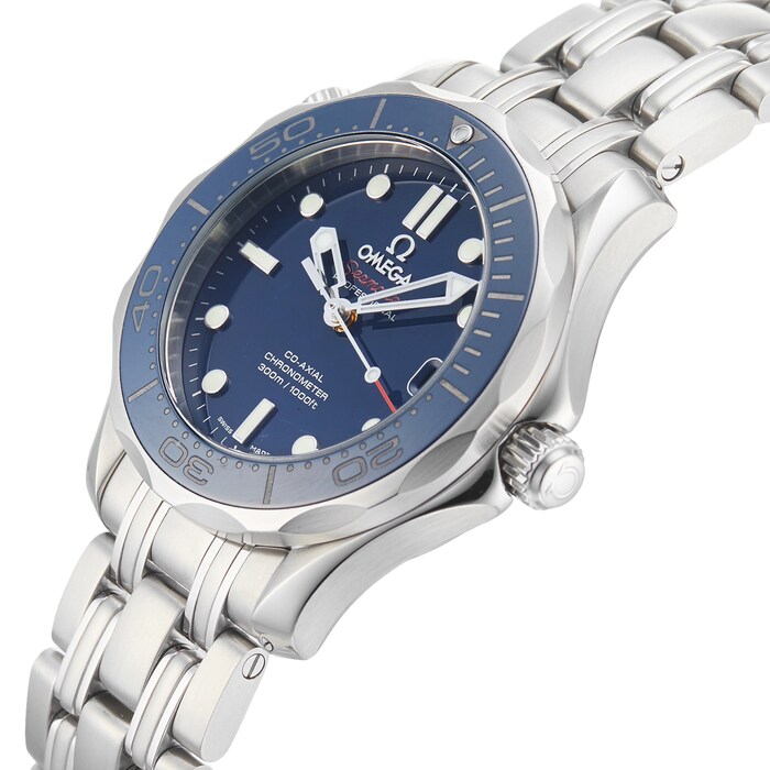 Pre-Owned Omega Seamaster Diver 300M Mid-Size Watch 212.30.36.20.03.001