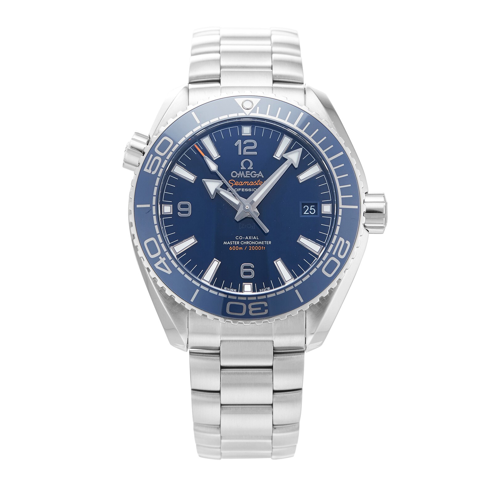 Pre Owned Omega Seamaster Planet Ocean 600M Mens Watch 215.30.44.21.03.001 Goldsmiths