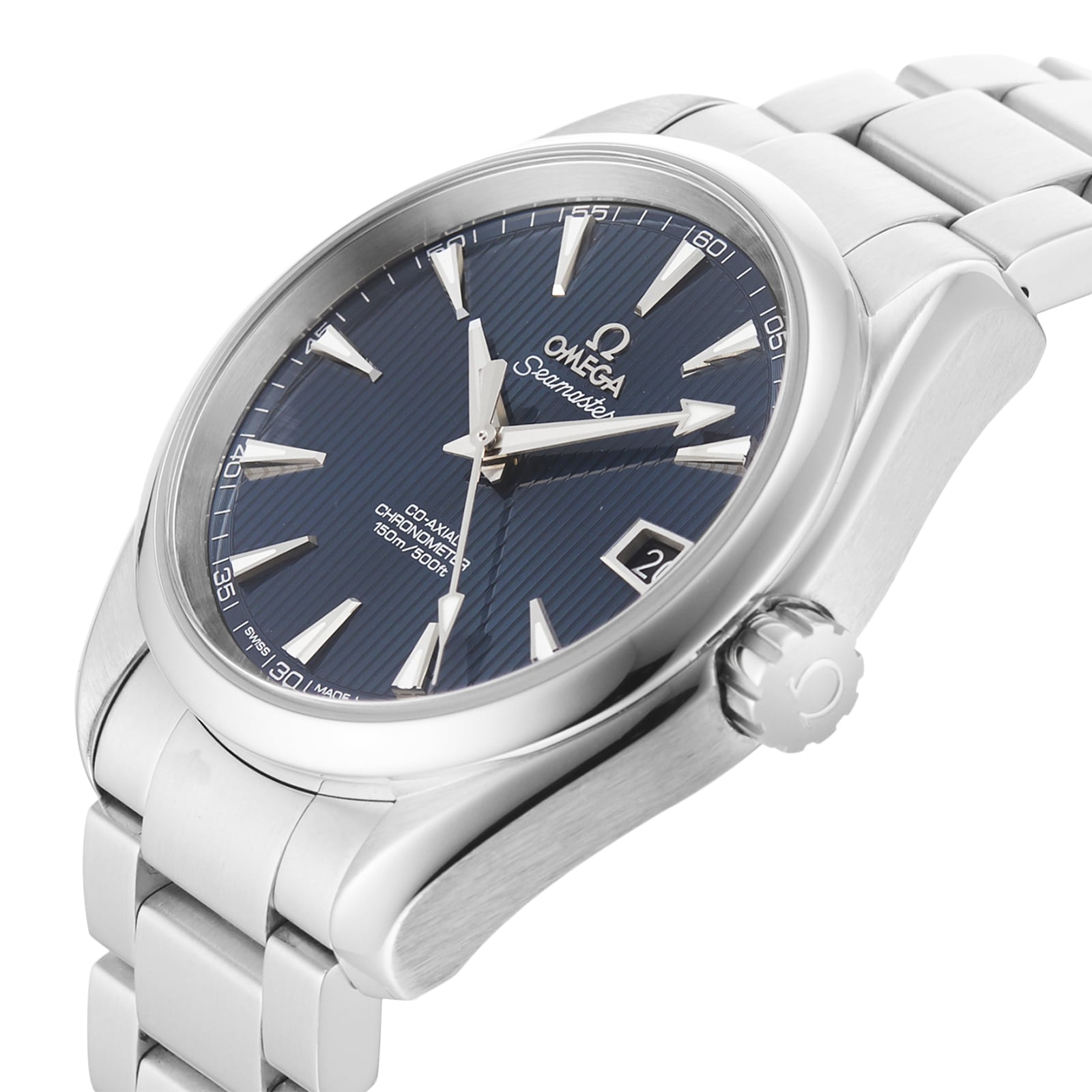 Pre Owned Omega Pre Owned Omega Seamaster Aqua Terra 150M Mens