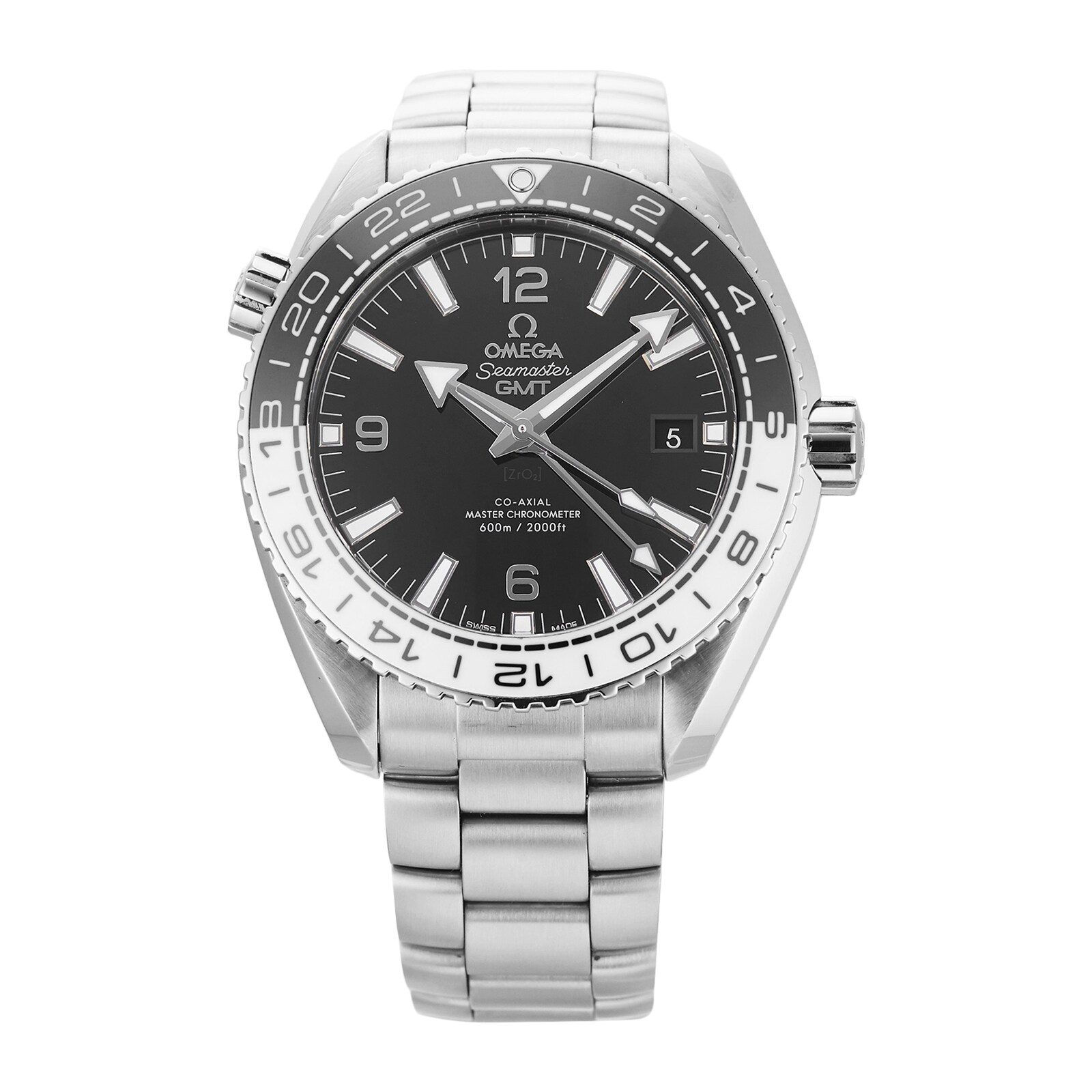 Pre-Owned Omega Seamaster Planet Ocean GMT Mens Watch 215.30.44.22.01.001
