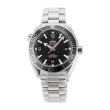 Pre-Owned Omega Pre-Owned  Omega Seamaster Planet Ocean Black Steel Mens Watch 215.30.44.21.01.001