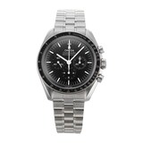 Pre-Owned Omega Speedmaster Moonwatch Professional Black Steel Mens Watch 310.30.42.60.01.001