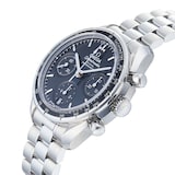 Pre-Owned Omega Speedmaster Black Steel Mens Watch 324.30.38.50.01.001